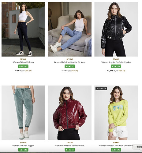 Spykar Women's Clothing