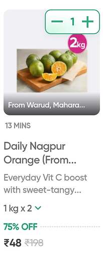 Swiggy Instamart Fruits & Vegetables Offer