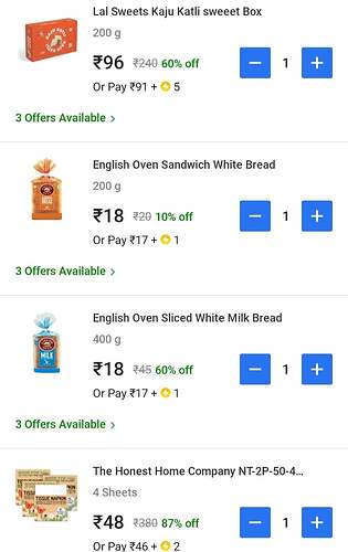 Flipkart Minutes Grocery Deals