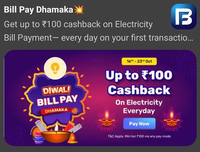 Bajaj Finserv Cashback Offer