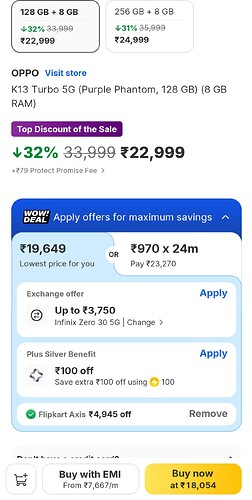 OPPO K13 Turbo 5G Features