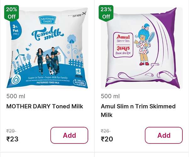 Minutes Milk Deal Screenshot 1