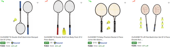 Badminton Kits Offer on Flipkart