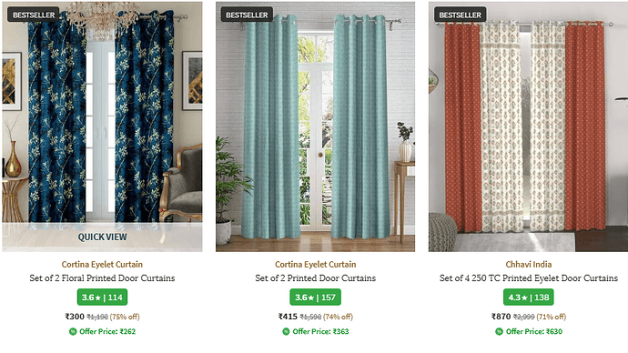 Door Curtains Deal