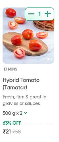 Instamart Deal Screenshot 1