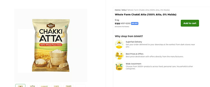 Whole Farm Chakki Atta Offer