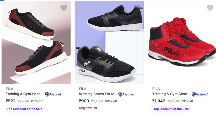Fila Men's Shoes Sale
