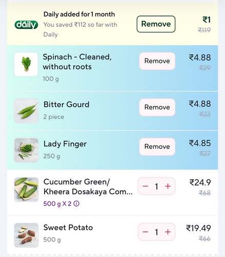 Zepto Deal Screenshot