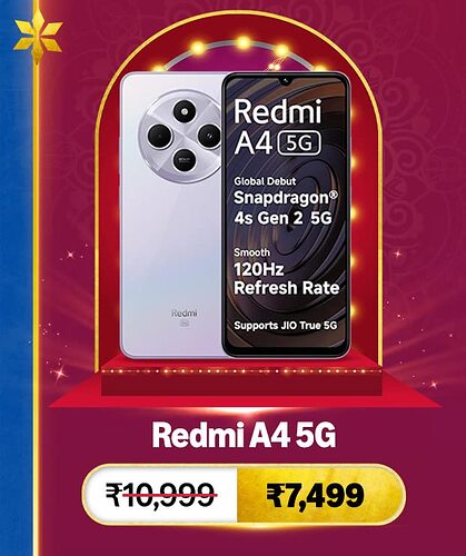 Redmi A4 5G