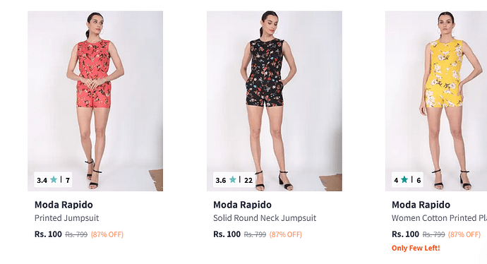 Myntra Jumpsuits Sale