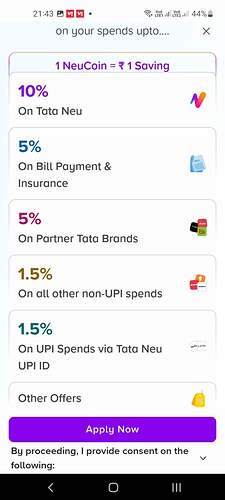 Tata Neu App Screenshot 3