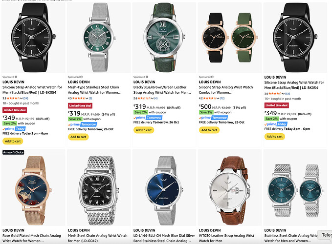 LOUIS DEVIN Watches Sale