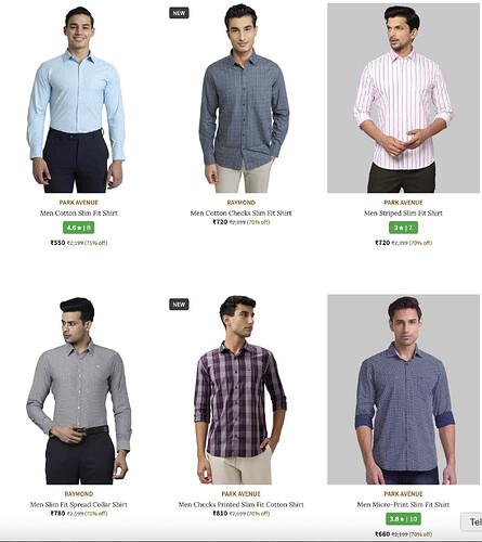 Raymond, Park Avenue, Parx Clothing Sale