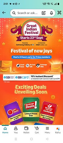 Amazon Great Indian Festival Sale 2025