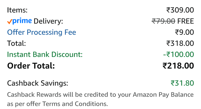 HDFC Offer Details 1