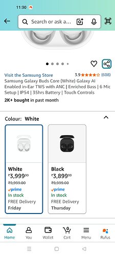 Samsung Galaxy Buds Core - Features