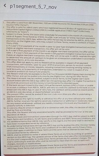 ABCD UPI Offer Banner