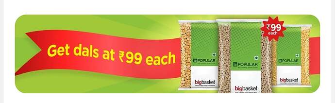 BB Popular Toor Dal Packaging