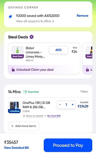 OnePlus Mobile Offer Screenshot 3