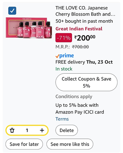 THE LOVE CO. Japanese Cherry Blossom Gift Set