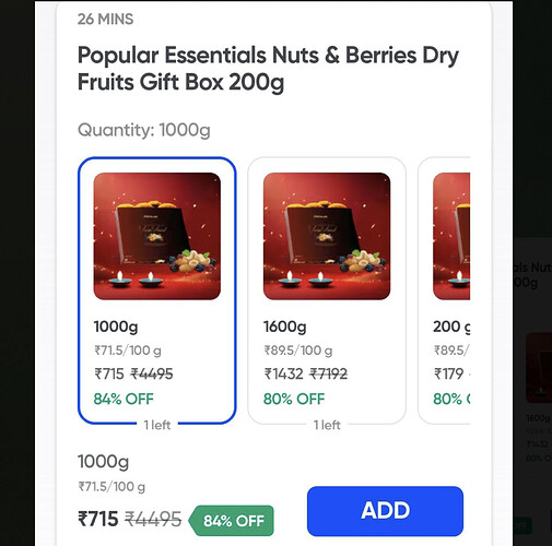 Popular Essentials Nuts & Berries Gift Box