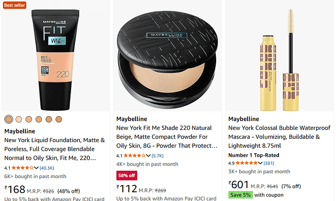 Maybelline Sale