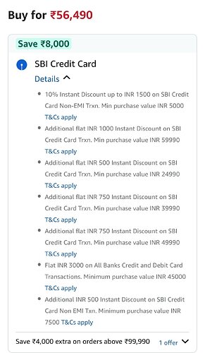 Bank Offer on TCL TV