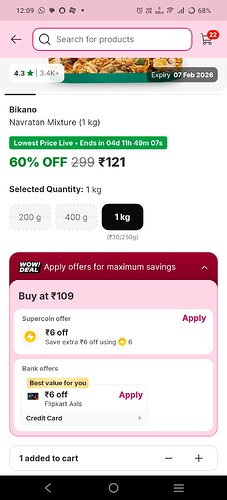 Haldiram's Navratan Mixture 1kg