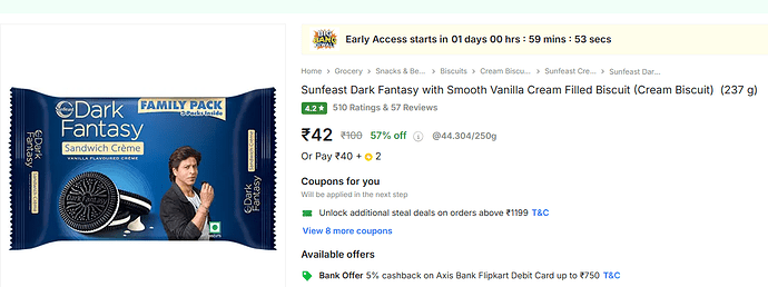 Flipkart Grocery Deal