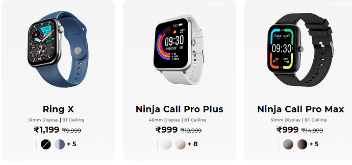 Fire-Boltt Festive Sale