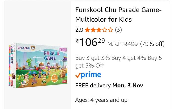 Funskool Educational Games Sale