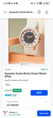 Superdry Watch Offer