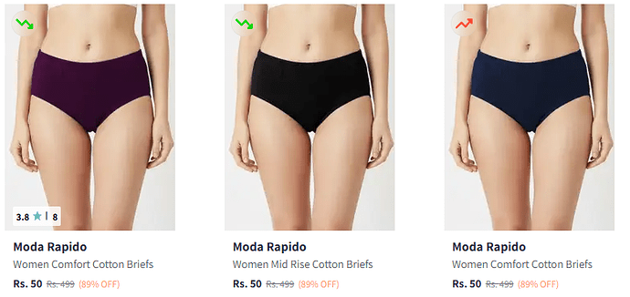 Moda Rapido Women's Briefs