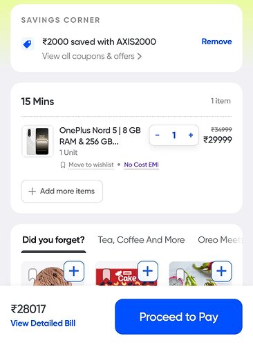 OnePlus Mobile Offer Screenshot 2