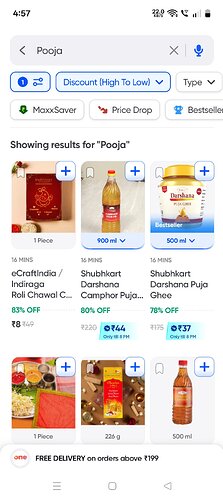 Swiggy Pooja Items Offer
