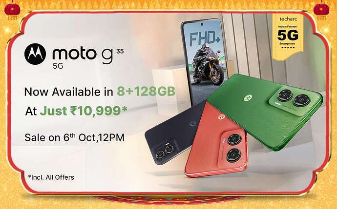 MOTOROLA G35 5G Bank Offers