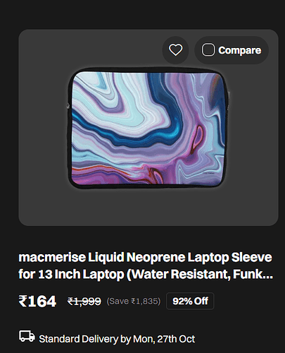 Water Resistant Laptop Sleeve