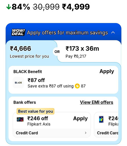 Flipkart Perfect Homes Office Chair