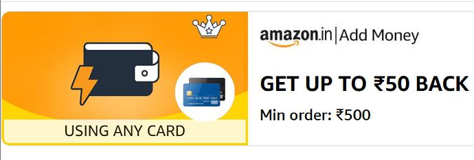 Amazon Pay Add Money Offer