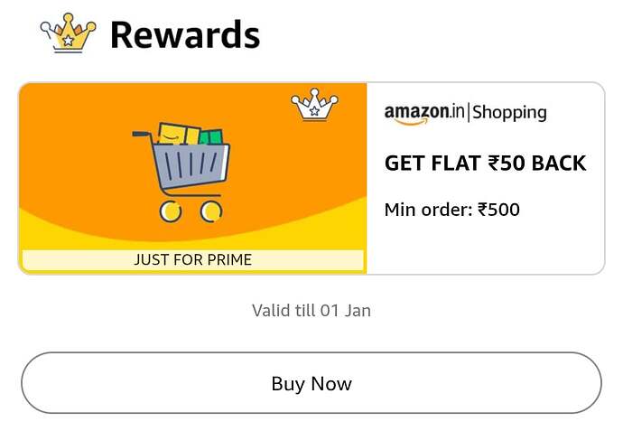 Amazon ₹50 Cashback Offer Image 1