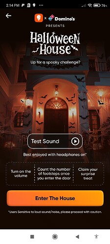 Swiggy Halloween Offer on Domino's