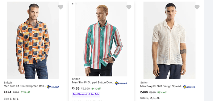 Snitch Men's Shirts Sale