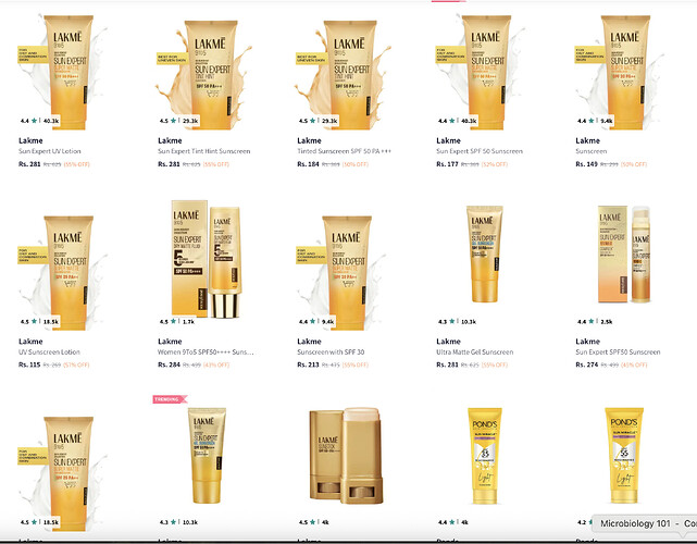 Lakme Sunscreen Offer