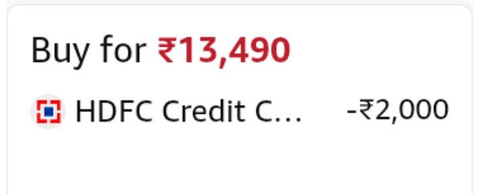 HDFC Credit Card Non-EMI Offer for Godrej Refrigerator