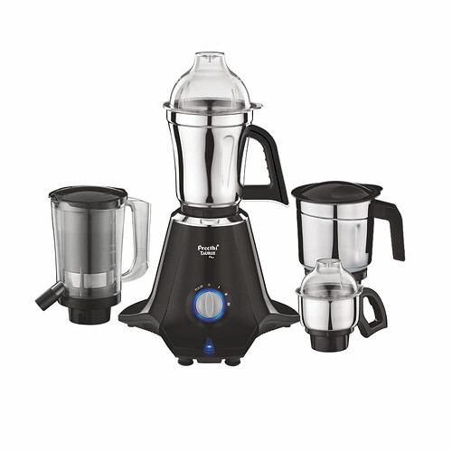 Preethi Taurus Plus 1000W Mixer Grinder with 4 Jars