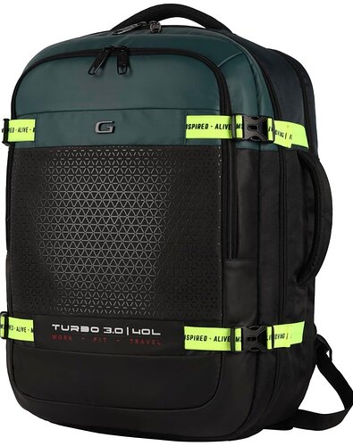 Gear Turbo 3 Backpack Design