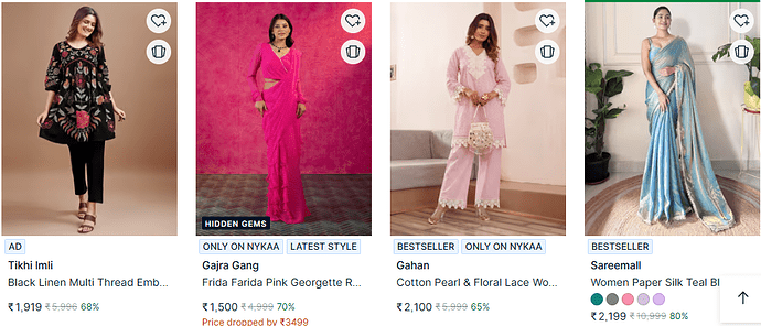 Nykaa Fashion Indian Wear Sale