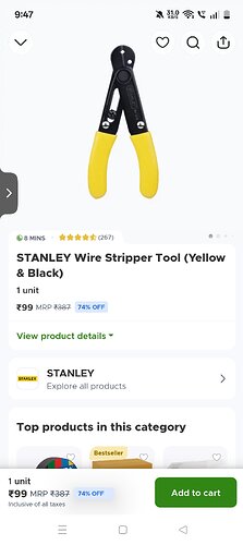 STANLEY Wire Stripper Tool