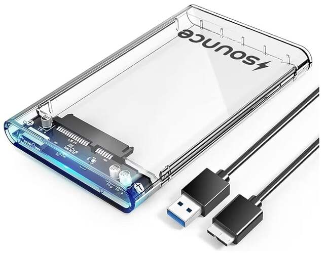 2.5 inch SATA SSD HDD Enclosure Case