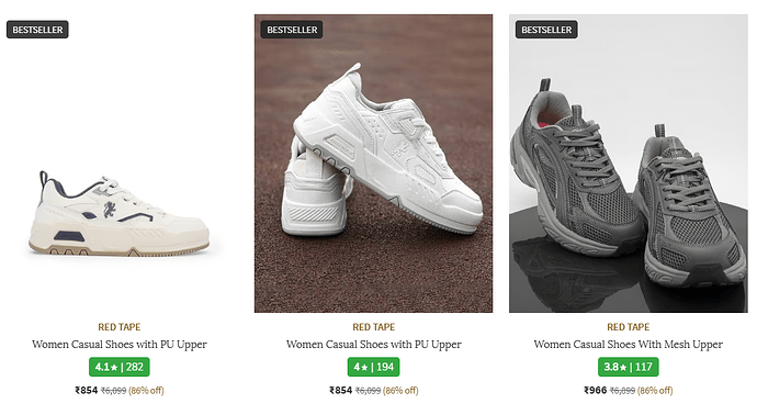 Red Tape Women's Sneakers